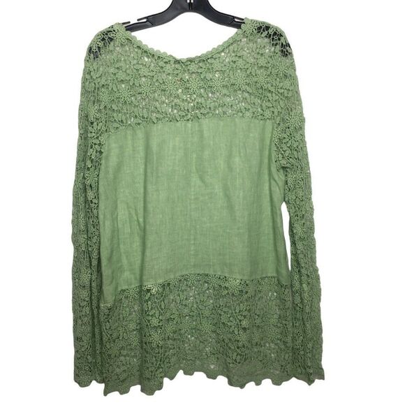 Plazza Del Tempio Linen blouse - Picture 8 of 8